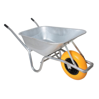 Carretilla de productos MM contenedor galvanizado de 85l enviado con rueda plus