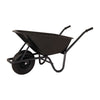 Mm prodotti carriola contenitore in plastica 85l base gel nera ged