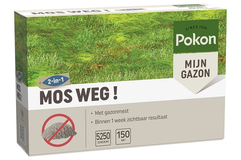 Pokon musgo lejos 150 m2 5250 gr