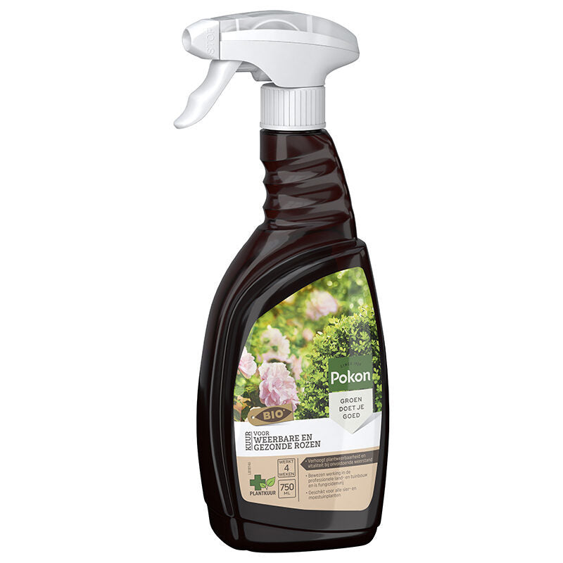 Pokon bio tratamiento para rosas resistentes y saludables spray 750ml