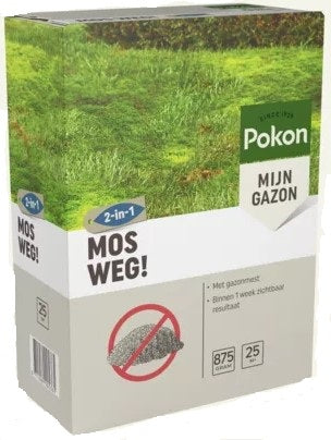 Pokon musgo lejos 875gr para 25m2