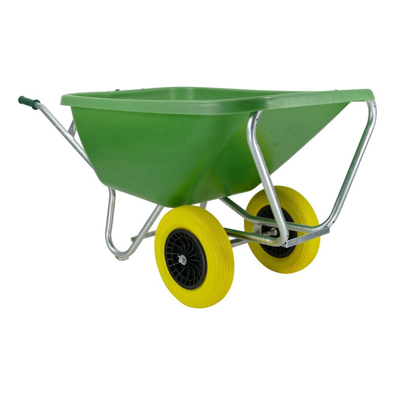 Carretilla Fort Products FS 200L verde enviada con 2 ruedas NML
