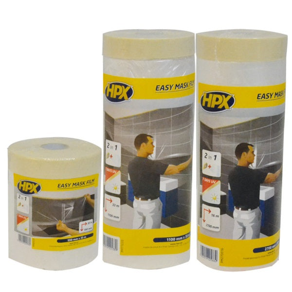 Carta crespa per pellicola Hpx Easy Mask | 2700 mm x 16 m - pm270016 pm270016