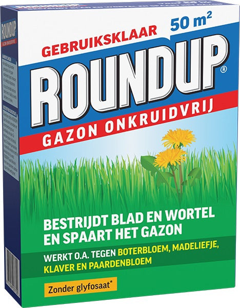 Césped Roundup sin malas hierbas 1kg