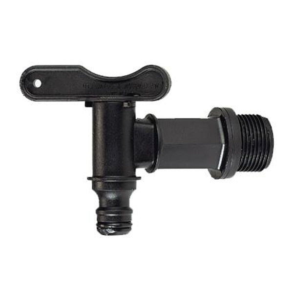 Harcostar rain barrel tap black