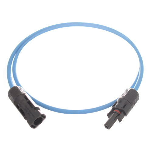 Productos Ako cable solar con enchufe 2xMC4 MF azul 1 metro