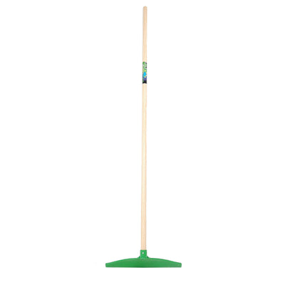 Raschietto stabile mm eurotool mm plastica verde 40cm con manico 160cm