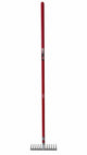 Mm eurotool productos rastrillo de jardin mm 12tds mango fibra de vidrio 150cm