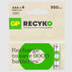 GP battery rechargeable aaa 950mah x4 pcs
