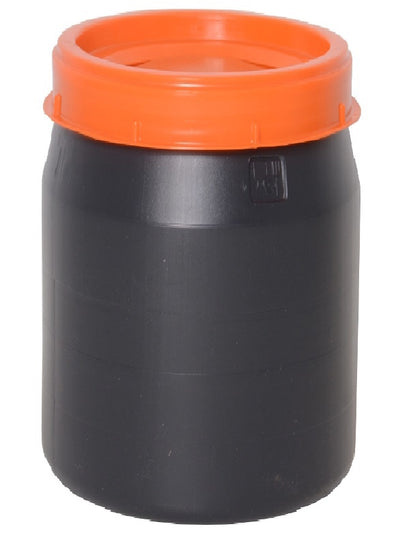 Fusto alimentazione prodotti mm con coperchio a vite in 2 pezzi 40 litri