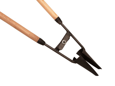 La fioriera a bulbo bianca con 2 steli di frassino 75 cm dewhite