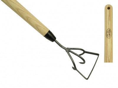 Il coltivatore combinato bianco manico in frassino da 1400 mm dewhite