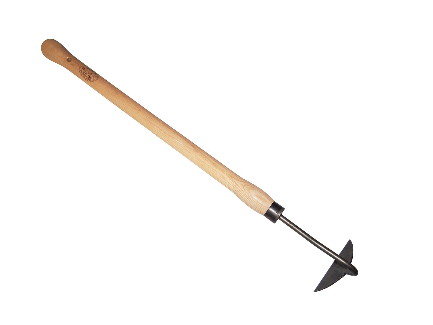 De wit producten handhak halve maan gesmeed 10cm essen knopsteel 48cm dewit