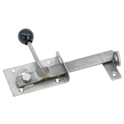 Cerradura para puerta de jardín Waelbers estrecha de acero inoxidable