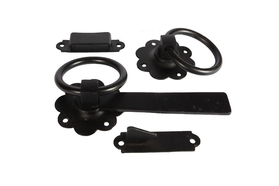 Serratura ad anello Waelbers 178mm nera