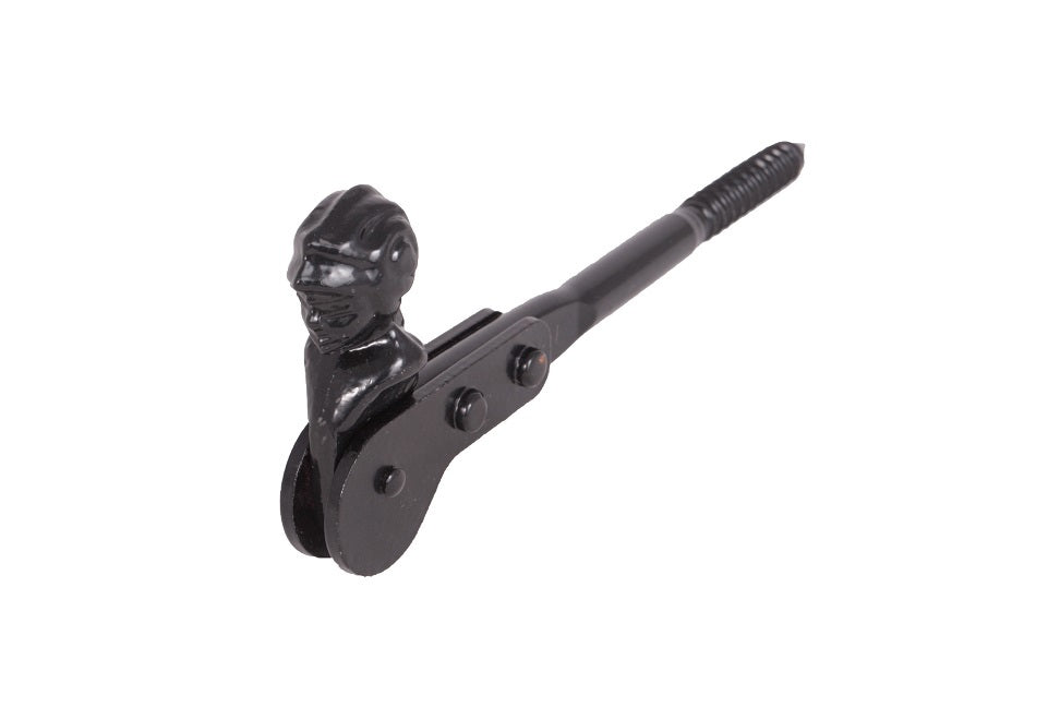 Chiusura cieca Waelbers 165 mm nera