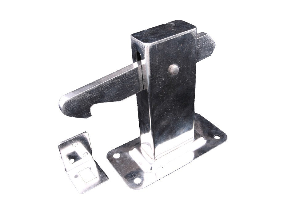 Waelbers door holder floor model stainless steel