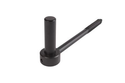 Waelbers el tornillo montable pulgar 16mm recubierto de negro