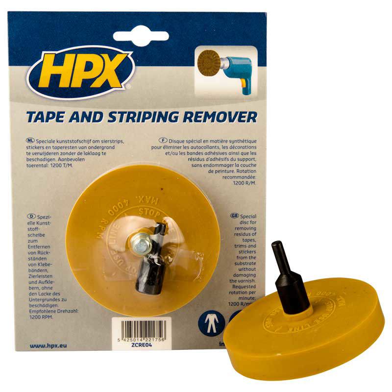 Asse del disco in plastica per rimozione strisce nastro HPX