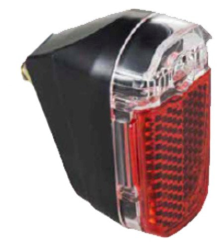 Fanale posteriore a LED Sate-Lite M4 sul parafango. dinamo al mozzo e-bike stvo