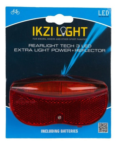 Batteria leggera posteriore Ikzilight su 3xled 50 mm su carta