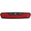 Fanale posteriore Axa LED Juno B abbinato portapacchi posteriore. Giunone b 80 mm