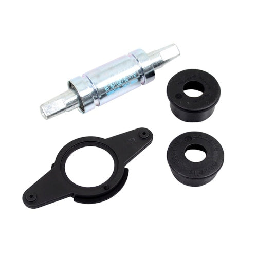 Eje de pedalier gacela 38mm trama 128mm alrededor 2 ojos