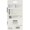 Juego de cables de freno de tambor Simson completo universal negro acero inoxidable