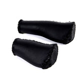 Velo Handvat Leer Ergo 92 135mm Zwart - afbeelding 1