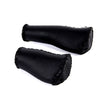 Velo Handle Leather Ergo 92 135mm Black