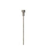 Elvedes embrague cable interno de 2000 mm 1 × 19 galvanizado Ø1.5 mm con pipa en V (en el mapa)