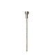 Elvedes embrague cable interno de 2000 mm 1 × 19 galvanizado Ø1.5 mm con pipa en V (en el mapa)