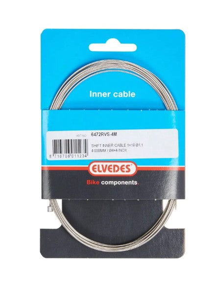 Engranaje Cable interno Acero inoxidable 4 metros 6472RVS-4M