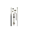 Kabelset Elvedes Trommelrem 1.70M 2.35M Rvs Zwart