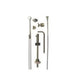 Elvedes V-Brake Cable Drum Universal Silver