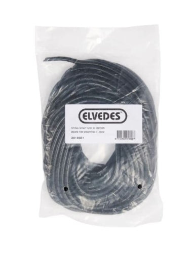 Elvedes spiraalwikkelslang ø4mm bundel 3-8 mm (10 meter) - zwart