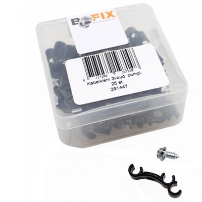 Bofix kabel ond. kabel frame klem 3 voudig met parker a 25