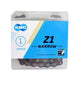 BD0704A KMC Ketting 1 2x3 32 smal Z1 bruin - 112 schakels