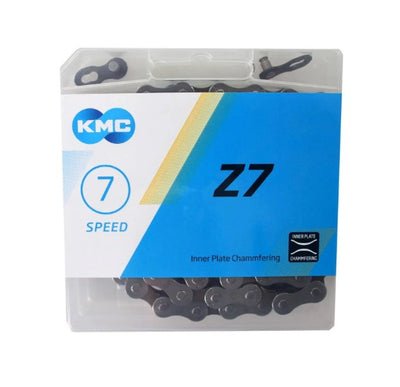KMC Bicycle Chain Z7 - 6 7 Speed ​​- Grey - 114 Links