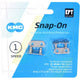 Interruptor de cadena KMC - Snap -on - 1 8 - 8.60 mm - Plata