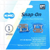 KMC smal 3 32KMC kettingschakel, zilver, 3 32 Narrow EPT, 2 stuks