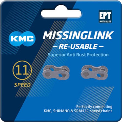 KMC X11R EPT Silver Chain Link 5.65 mm