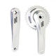 Sunrace Cranket 33T, lunghezza della manovella 170mm. Argento, alluminio, senza spie