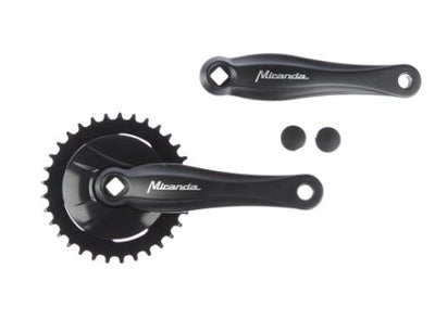 Miranda Beta 1 Crank Set 32t 3 32 “Disco 9.2 cm, negro