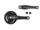Miranda beta 1 crankstel 38t 3 32“ disc 9.2cm, zwart