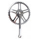 Set di manovella con SPIEGAT 44T 170 mm in argento