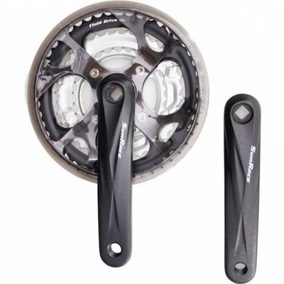 Cranket FCM500 24-34-42T 170 mm de plata negra