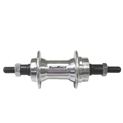 Sunrace achternaaf hbm45 voor 7 speed freewheel - 36 gaats met vaste as - zilver