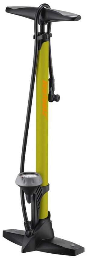 IceEToolz 240A451 Acciaio per pompa del piede ad alta pressione con metro 160psi giallo