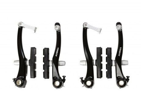 V-Brake REM-Set Negro delantero + trasero completo